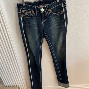 True religion jeans stitched size 26